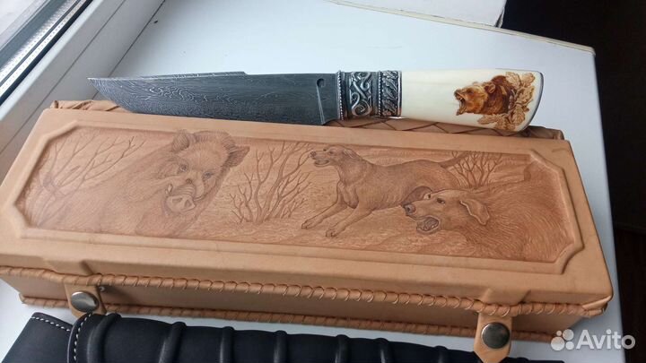 Нож охотничий ручной работы