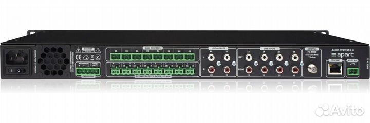 Матричный коммутатор biamp audiosystem8.8