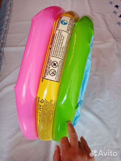 Детский надувной бассейн бу