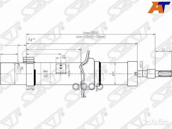Стойка FR toyota