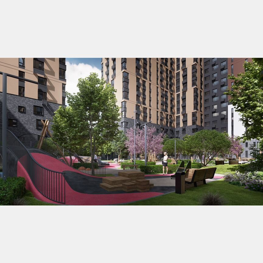 2-к. квартира, 52,6 м², 6/17 эт.