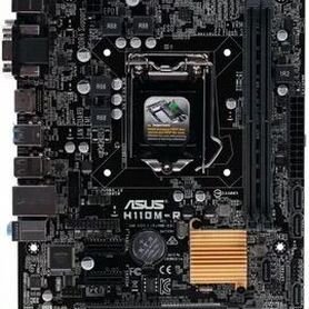 Материнская плата asus H110M-R + i3 8100