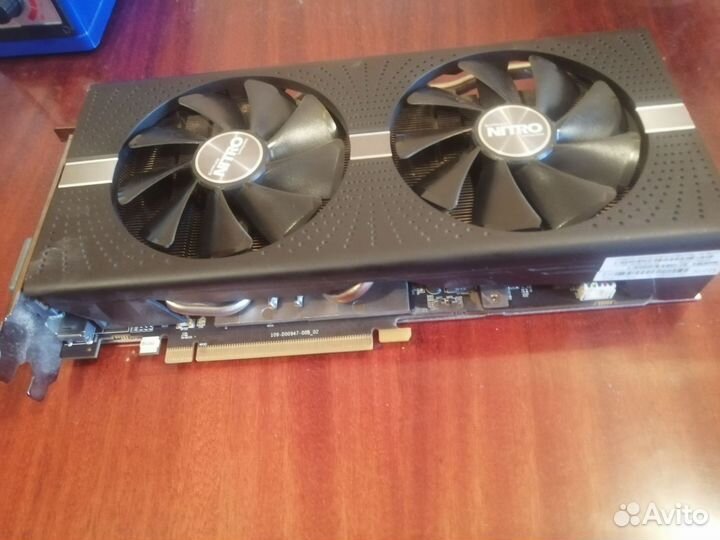 Видеокарта Sapphire nitro radeon rx 570 8g