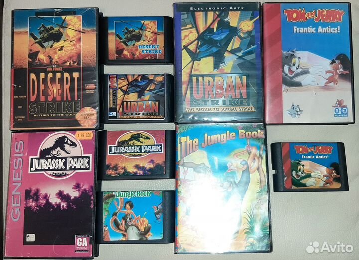 Картриджи sega (из 90-х, бигбокс, мидбокс), книги