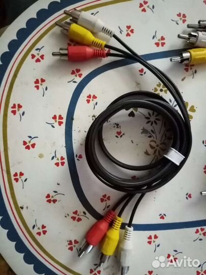 Шнур 3RCA - 3rсa длина 1,2 м