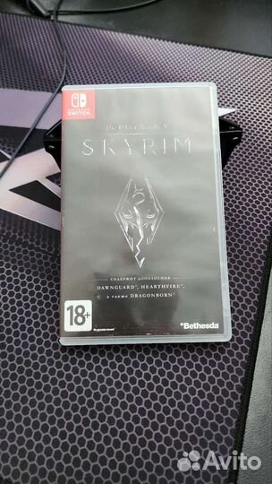 Картридж nintendo switch Skyrim