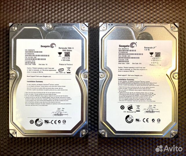 Жесткие диски доноры на разбор или запчасти