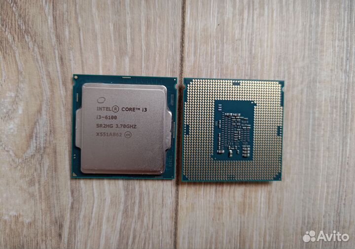 Процессор LGA1151: G3900, G3930, Core i3-6100 +Опт