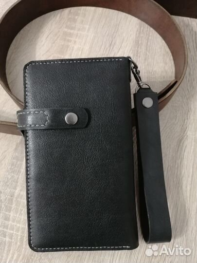 Мужской клатч, лонгер, мини-барсетка