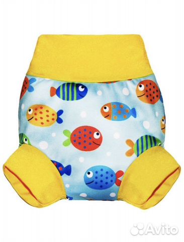 Трусики-подгузники многоразовые для плавания
