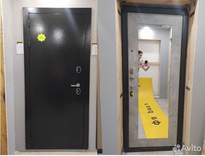 Металлические двери в наличии