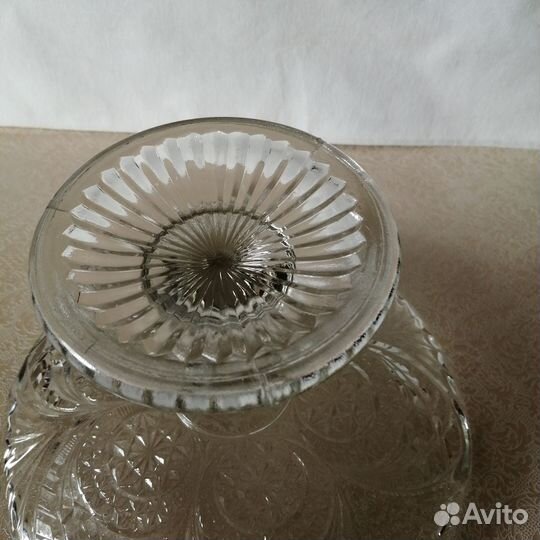 Ваза для фруктов на ножке СССР