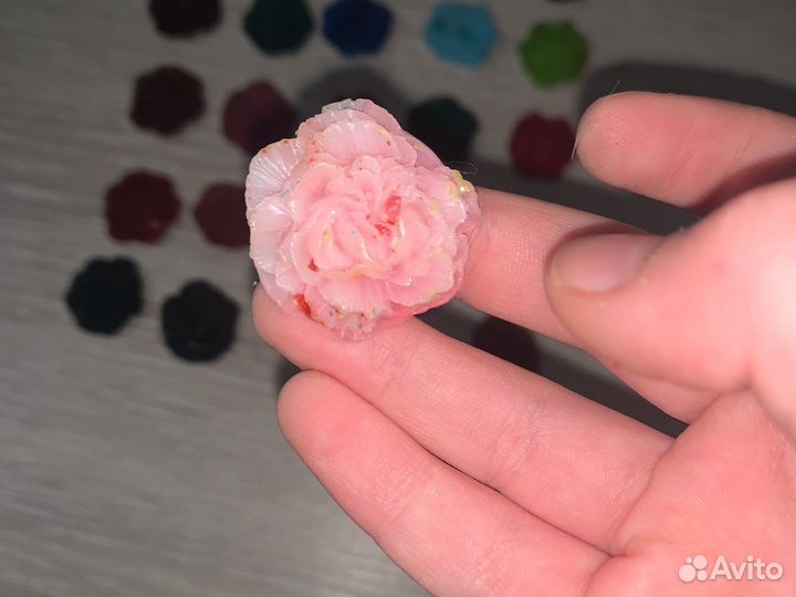 Мыло ручной работы цветы