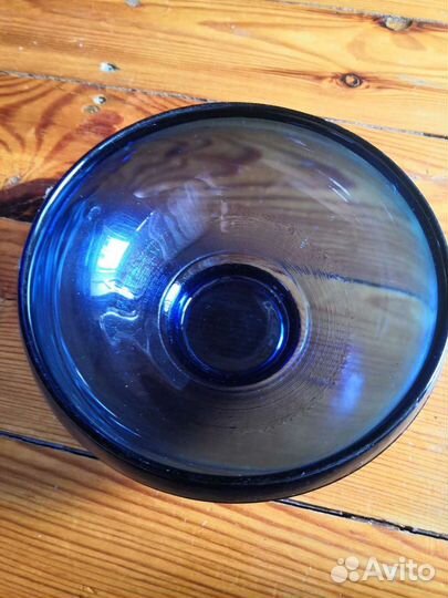 Ваза цветное стекло СССР