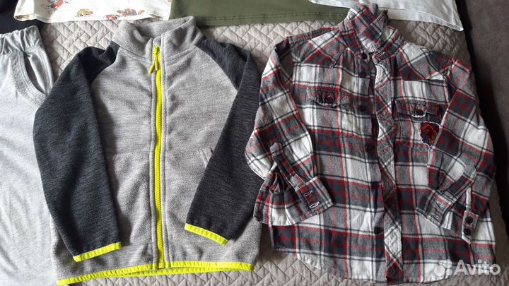 Вещи пакетом для мальчика 104 110