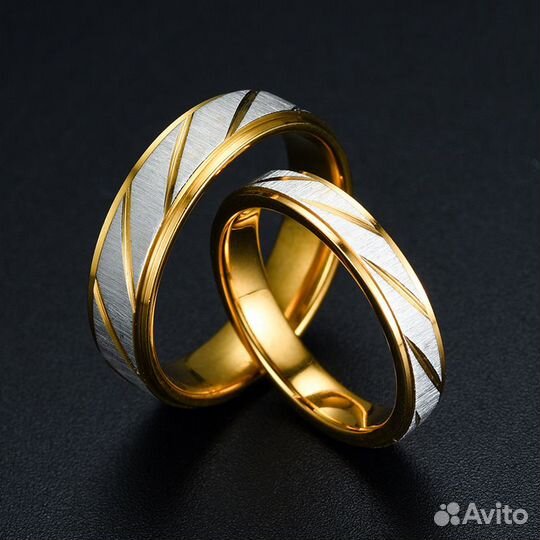 Обручальные кольца из вольфрама