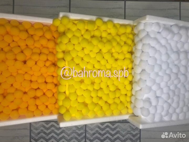 Тесьма с помпонами