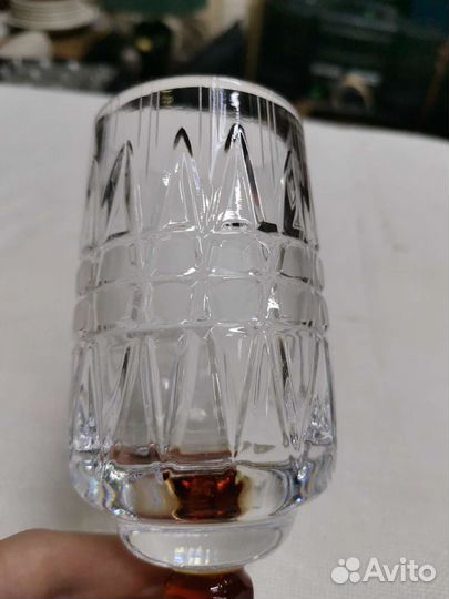 Бокалы фужеры Олимпийский СССР 4 шт (Ч)