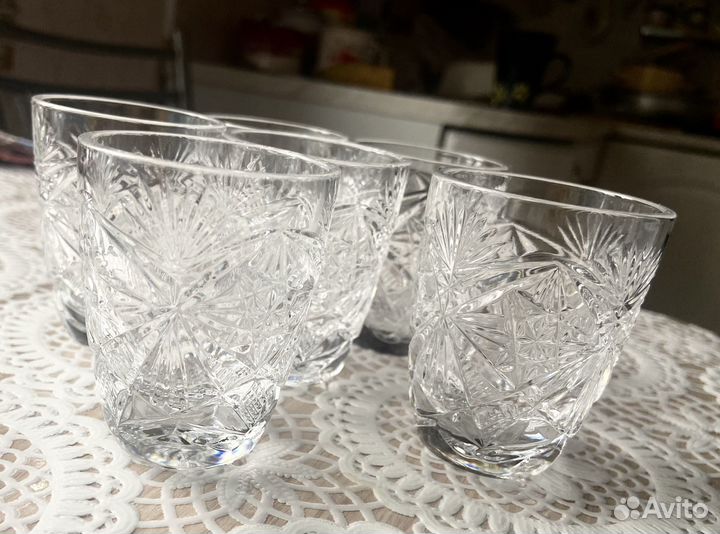 Хрустальные стопки