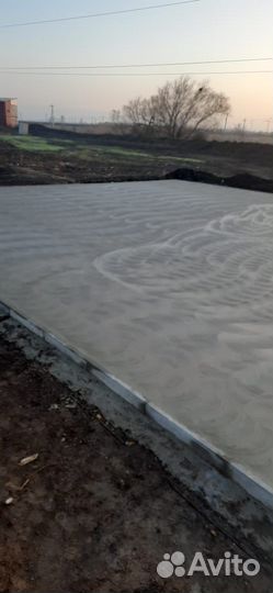 Бетонные работы, топинговые промышленные полы