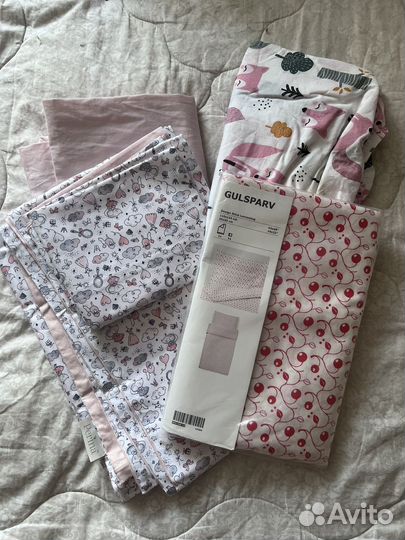 Новый комплект постельного белья IKEA и perina