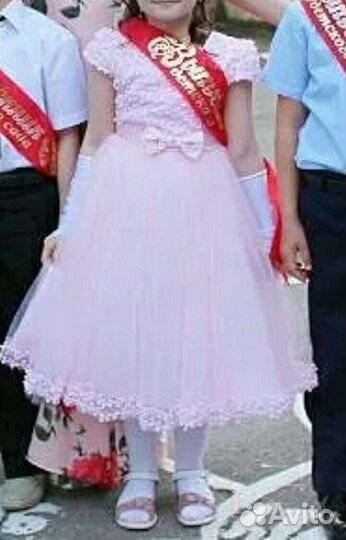 Платье для девочки 6-8 лет