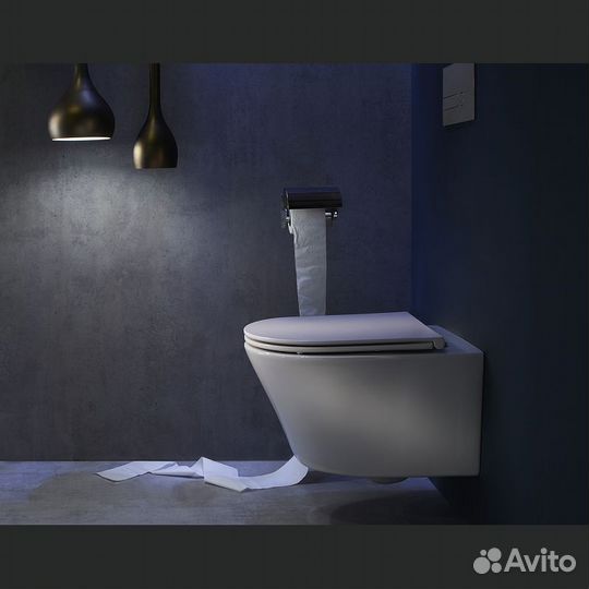 Унитаз подвесной Jacob Delafon Rodin+ безободковый