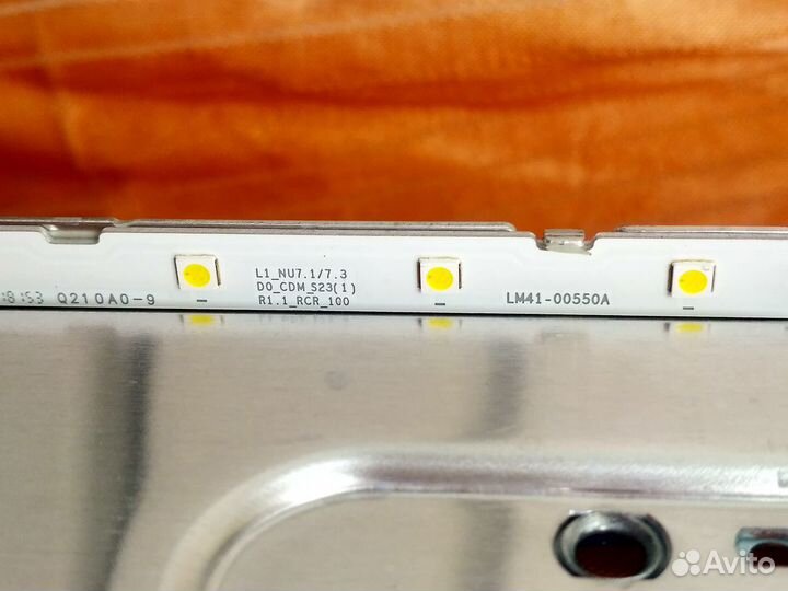 UE40NU7170U подсветка