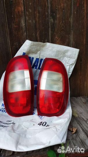 Фары на chevrolet niva, задние