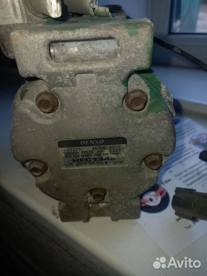 Компрессор кондиционера митскбиси кантер фуссо