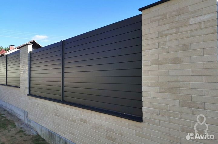 Заборы ранчо металлический