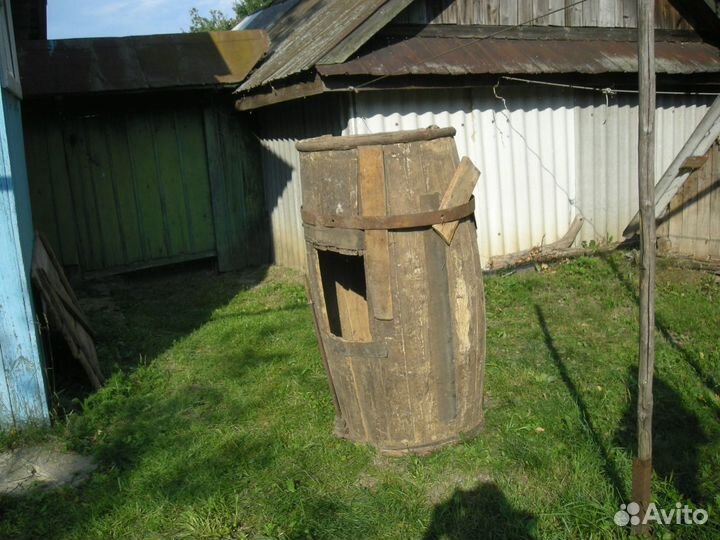 Бочка деревянная огромная бочки кадки самовывоз
