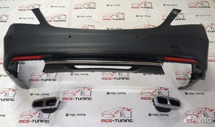 Задний бампер в сборе Mercedes S65 w222 AMG