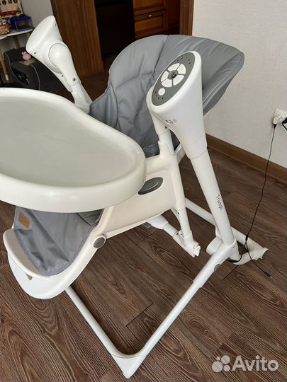 Стульчик качели с электро маятником и аудио