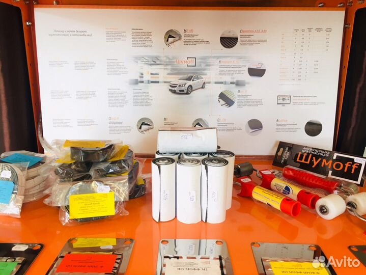 Материалы Шумофф для Шумоизоляции Автомобилей