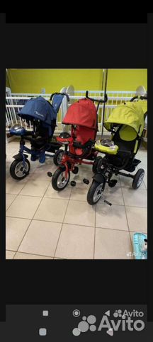 Прогулочный велосипед с ручкой