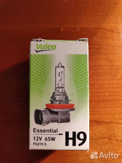 Лампа автомобильная галогеновая Н9 valeo Essential