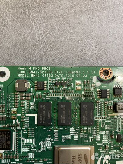 Плата телевизор Samsung ue48j5510auxru