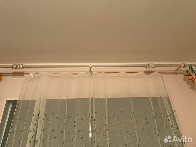 Двухрядный карниз для штор