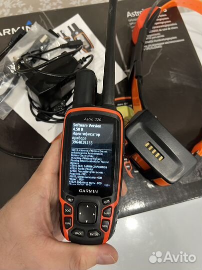 Навигатор Garmin Astro 320 с ошейником T5 (RUS)