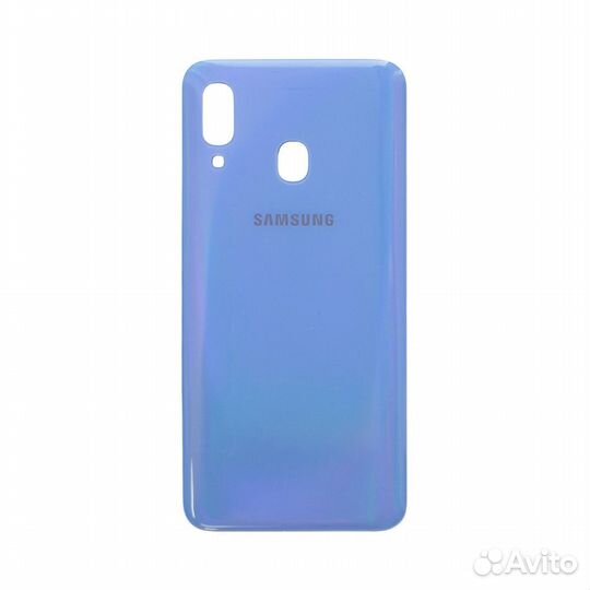 Задняя крышка для Samsung A405F Galaxy A40 (синий)