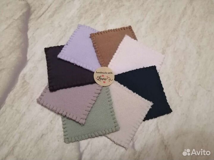 Многоразовые спонжи для умывания