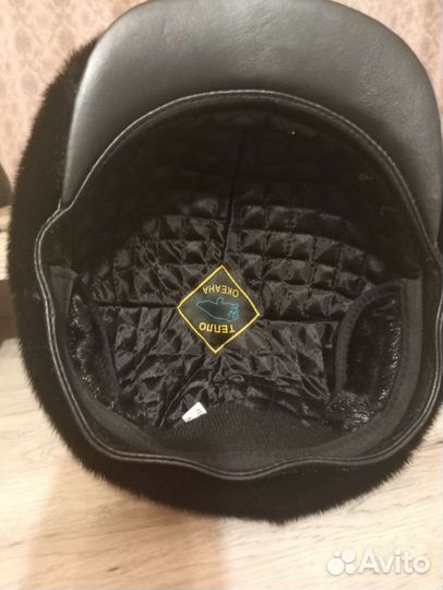 Меховая мужская кепка