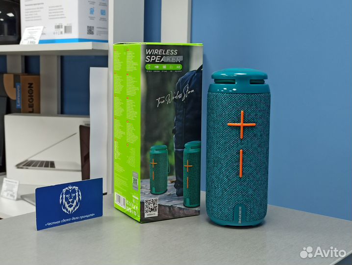 Портативная беспроводная блютуз колонка новая