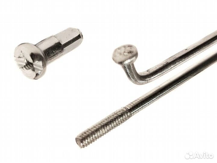 Спицы для велосипеда 286 серебристые