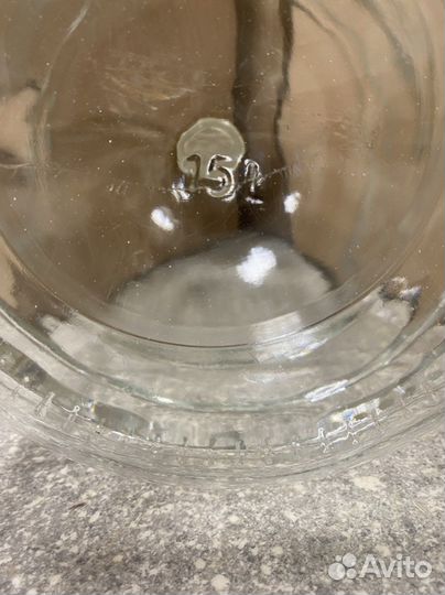 Стеклобутыль 15 литров