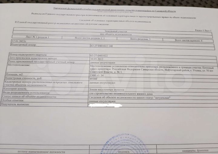 Участок 15 сот. (ИЖС)