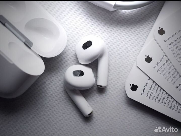 Наушники AirPods 3 FCO+гироскоп чип Hulian 247B