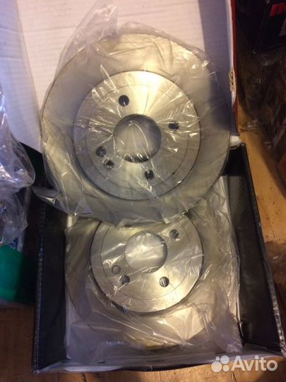 Диски тормозные задние Solaris, Rio 2011-2017