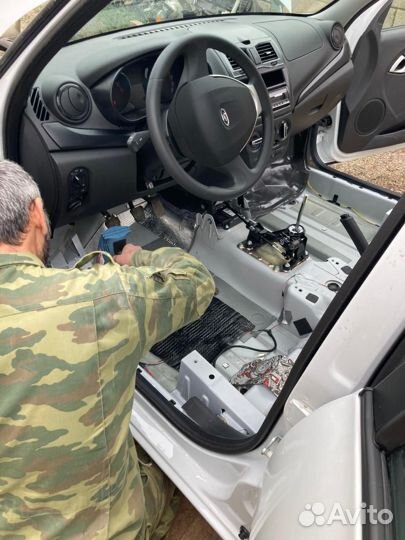 Обесшумка утеплитель авто